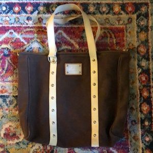 Louis Vuitton Cup canvas bag in brown